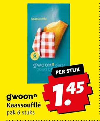 Boni gwoon Kaassoufflé pak 6 stuks aanbieding