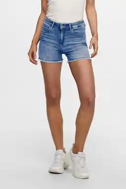 Wehkamp Only skinny denim short onlblush light blue denim aanbieding