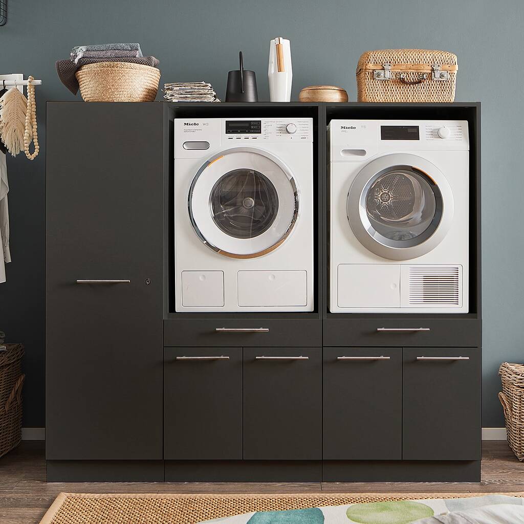 Home24 Wasmachinekast-set laundreezy c aanbieding