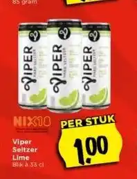 Vomar Voordeelmarkt Viper seltzer lime aanbieding