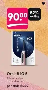 Etos Oral-b io 5 aanbieding