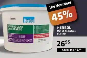 De voordeelmarkt HERBOL Mat of Zijdeglans aanbieding