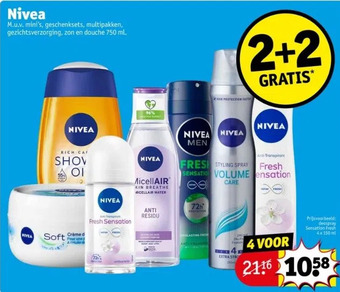 Kruidvat Nivea aanbieding