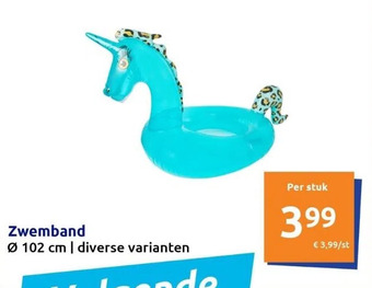 Action Zwemband aanbieding