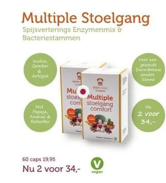 De Rode Pilaren Multiple stoelgang aanbieding