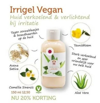 De Rode Pilaren Irrigel vegan aanbieding