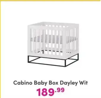 Baby & Tiener Cabino baby box dayley wit aanbieding