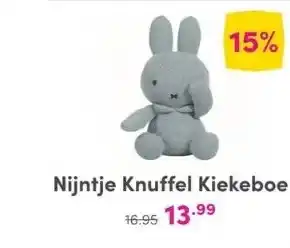 Baby & Tiener Nijntje knuffel kiekeboe aanbieding