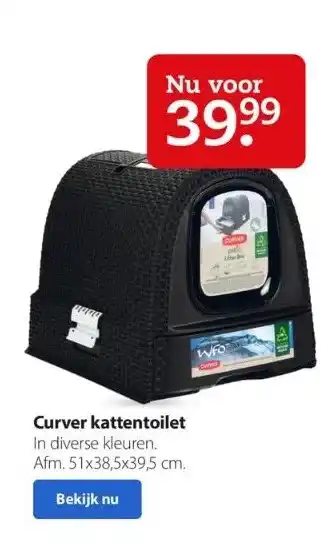 Boerenbond Curver kattentoilet aanbieding