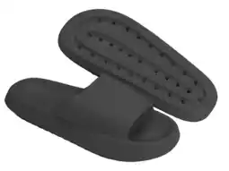 De Online Drogist Lucovitaal orthopedische badslippers maat 37-38 zwart 1pr aanbieding