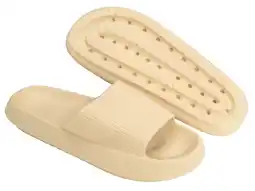 De Online Drogist Lucovitaal orthopedische badslippers maat 39-40 beige 1pr aanbieding