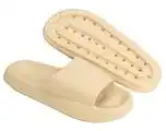 De Online Drogist Lucovitaal orthopedische badslippers maat 35-36 beige 1pr aanbieding