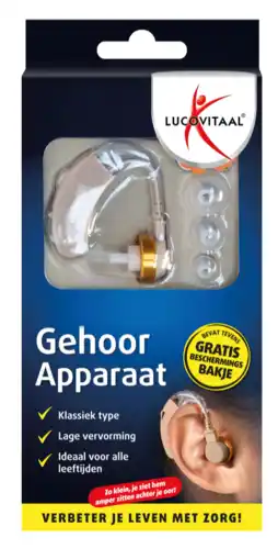 De Online Drogist Lucovitaal gehoor apparaat ce 1st aanbieding