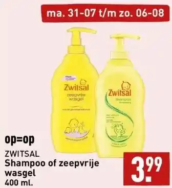 ALDI Zwitsal aanbieding