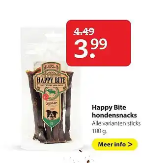 Boerenbond Happy Bite Hondensnacks aanbieding