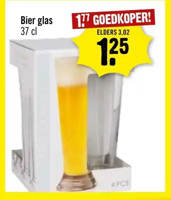 Dirck 3 Bier glas 37 cl aanbieding