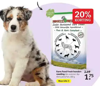 Boerenbond Farm Food Fresh Hondenvoeding aanbieding