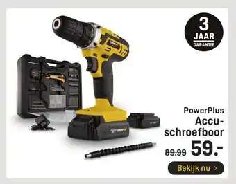 Hubo Powerplus accu aanbieding