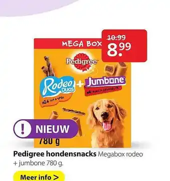 Boerenbond Pedigree Hondensnacks 780g aanbieding