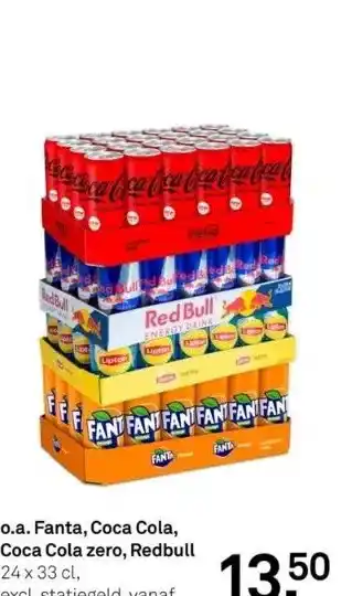 Karwei O.a. fanta, coca cola, coca cola zero, redbull aanbieding