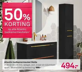 Karwei Atlantic badkamermeubel stella aanbieding