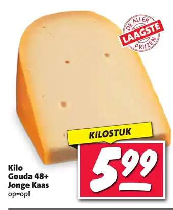 Nettorama Kilo Gouda 48+ Jonge Kaas aanbieding