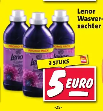 Nettorama Lenor Wasver- zachter  3 stuks aanbieding