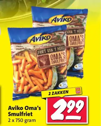 Nettorama Aviko Oma's Smulfriet 2 x 750 gram aanbieding