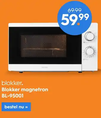 Blokker Blokker Magnetron BL-95001 aanbieding