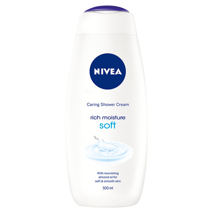 Nivea shower cream soft 500ml aanbieding bij Jumbo