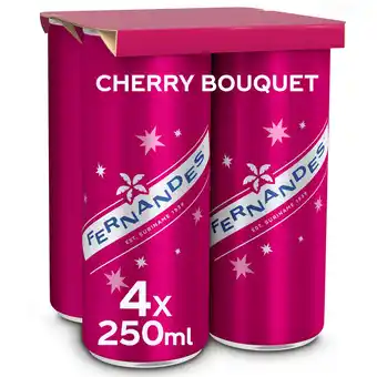 Jumbo Fernandes cherry bouquet sparkling lemonade - blik - 4 x 250ml aanbieding