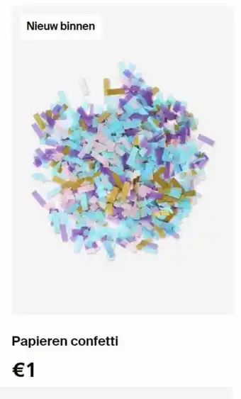 Flying Tiger Papieren confetti aanbieding