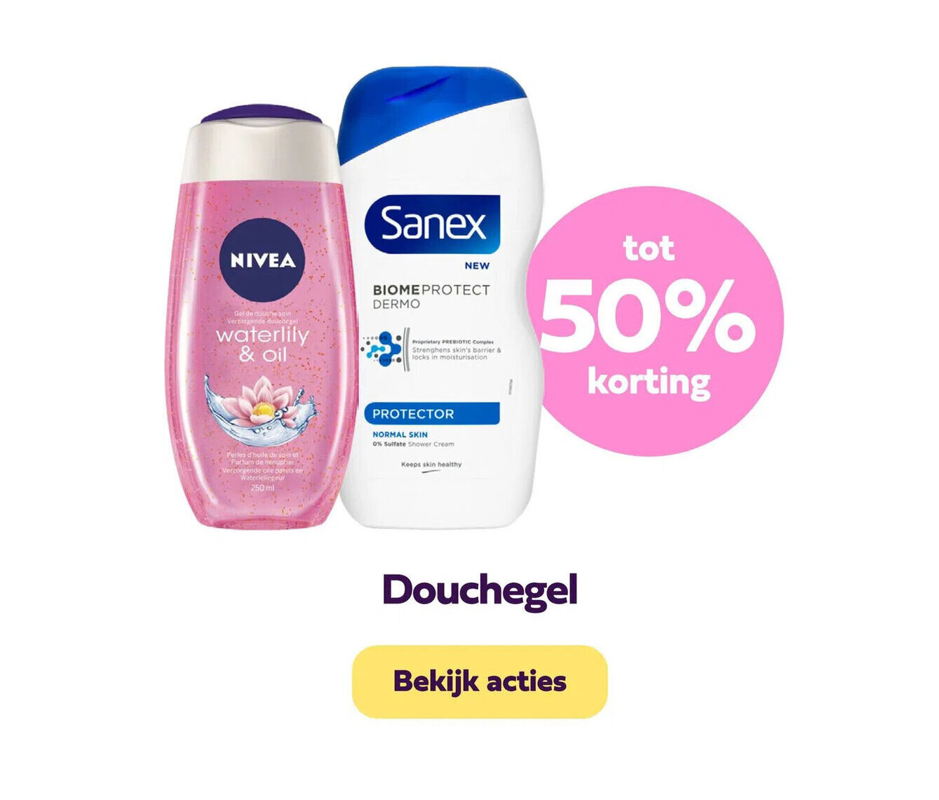 Douchegel aanbieding bij Plein.nl