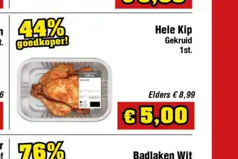 Budget Food Hele Kip Gekruid aanbieding