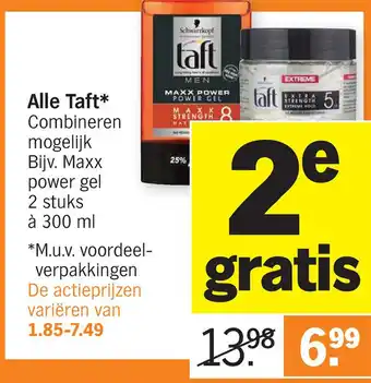 Albert Heijn Alle Taft* aanbieding