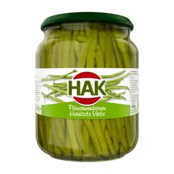 Coop Hak haricots verts extra fijn aanbieding