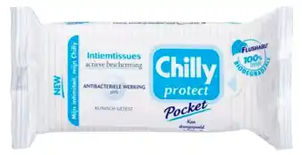 De Online Drogist Chilly protect pocket intiemtissues 12st aanbieding