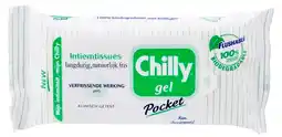 De Online Drogist Chilly gel pocket intiemtissues 12st aanbieding