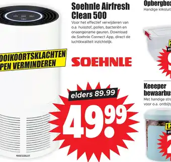 Dirk Soehnle airfresh clean 500 aanbieding