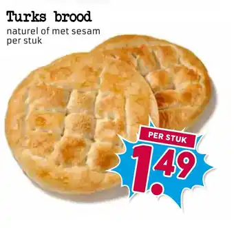 Boon`s Markt Turks brood aanbieding