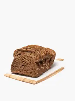 Flink De stadsbakkerij dubbel donker half gesneden 400g aanbieding