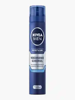 Flink Nivea men protect & care hydraterende scheergel 200ml aanbieding