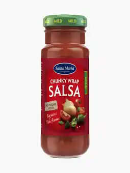 Flink Santa maria chunky wrap salsa mild 230g aanbieding