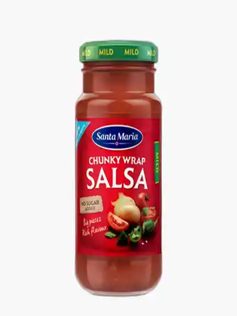 Flink Santa maria chunky wrap salsa mild 230g aanbieding