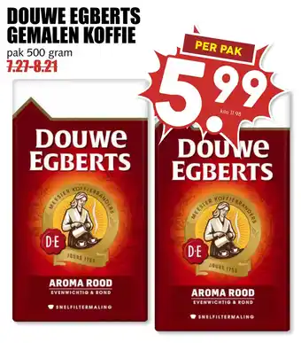 MCD Supermarkt Douwe egberts gemalen koffie aanbieding