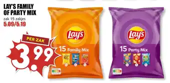 MCD Supermarkt Lay's family of party mix aanbieding