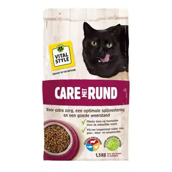 Welkoop Vitalstyle - kattenvoer - rund - gevogelte - 1,5 kg aanbieding