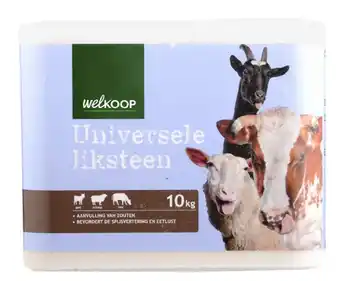 Welkoop Welkoop liksteen universeel - schapen, geiten, koeien - 10 kg aanbieding