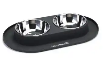 Welkoop Beeztees dinerset - 40x24 - antraciet aanbieding