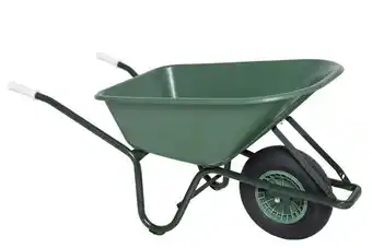 Welkoop Fort tk-100 - kruiwagen - groen - 100 liter - 400x100 mm aanbieding